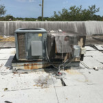 Side by side commercial package AC unit