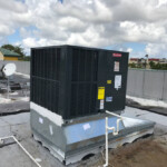 Down flow commercial package AC unit Klima Tech South Florida Residential and Commercial HVAC